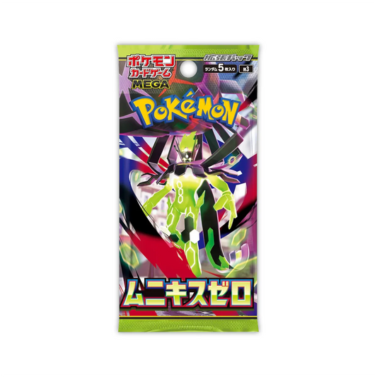 Pokemon Munikis Zero M3 Booster Pack - Mega Series - Japanese - Nihil Zero