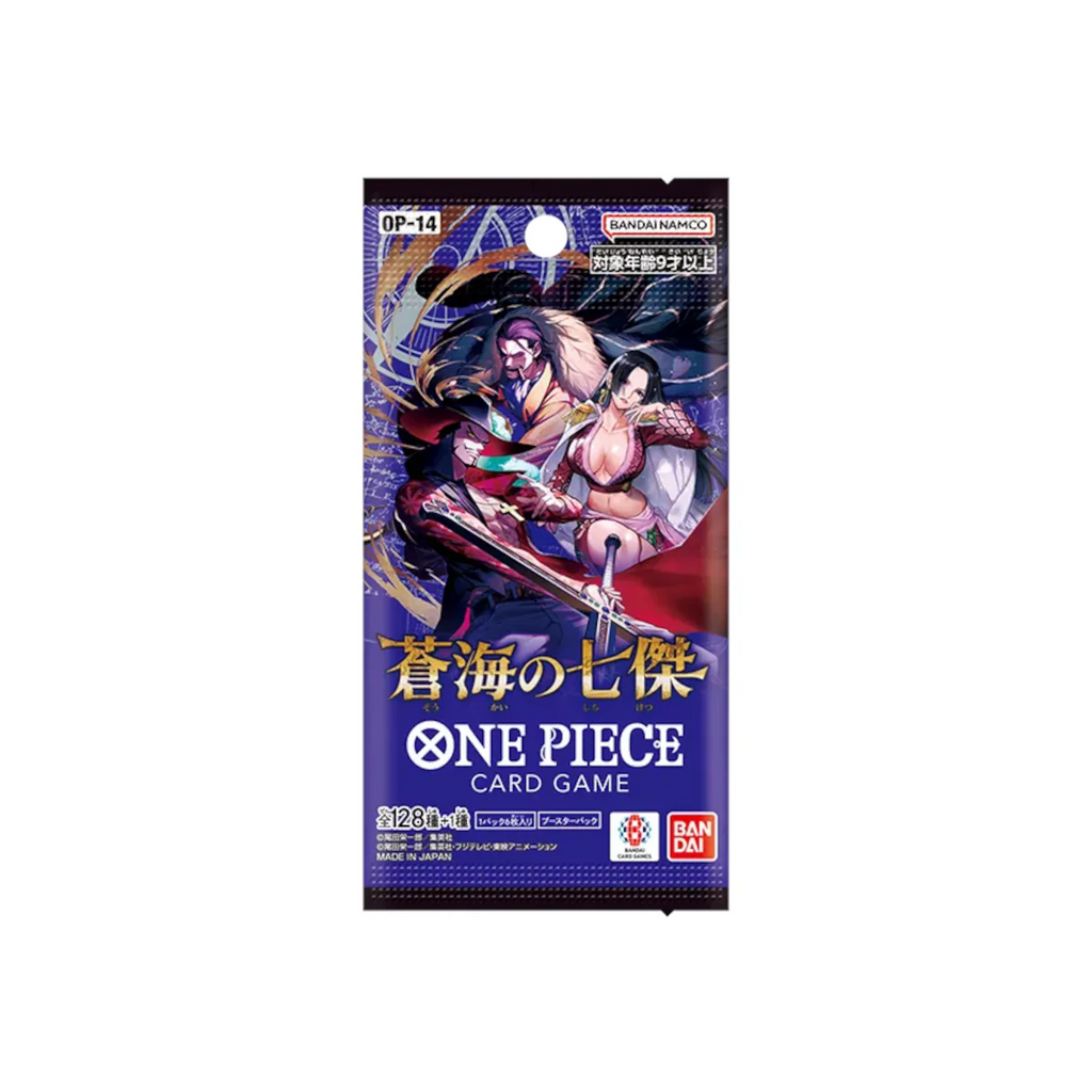 One Piece TCG OP-14 Booster Pack - Seven Heroes Blue Sea Japanese