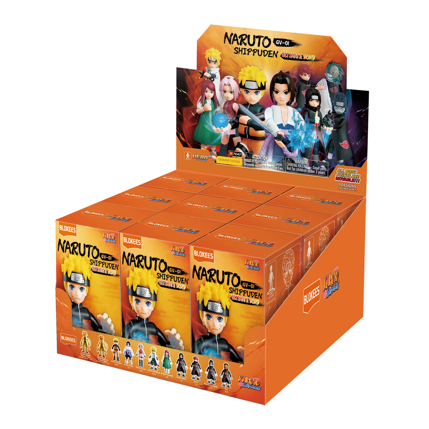 Blokees Naruto Shippuden GV01 Ultimate Bond – Blind Box Figure