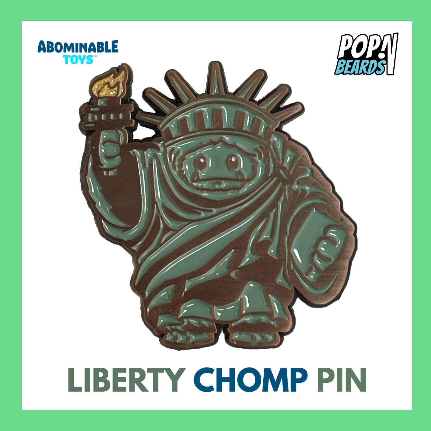 AT: Pins (Chomp), Liberty (PT) (325 PCS) Exclusive