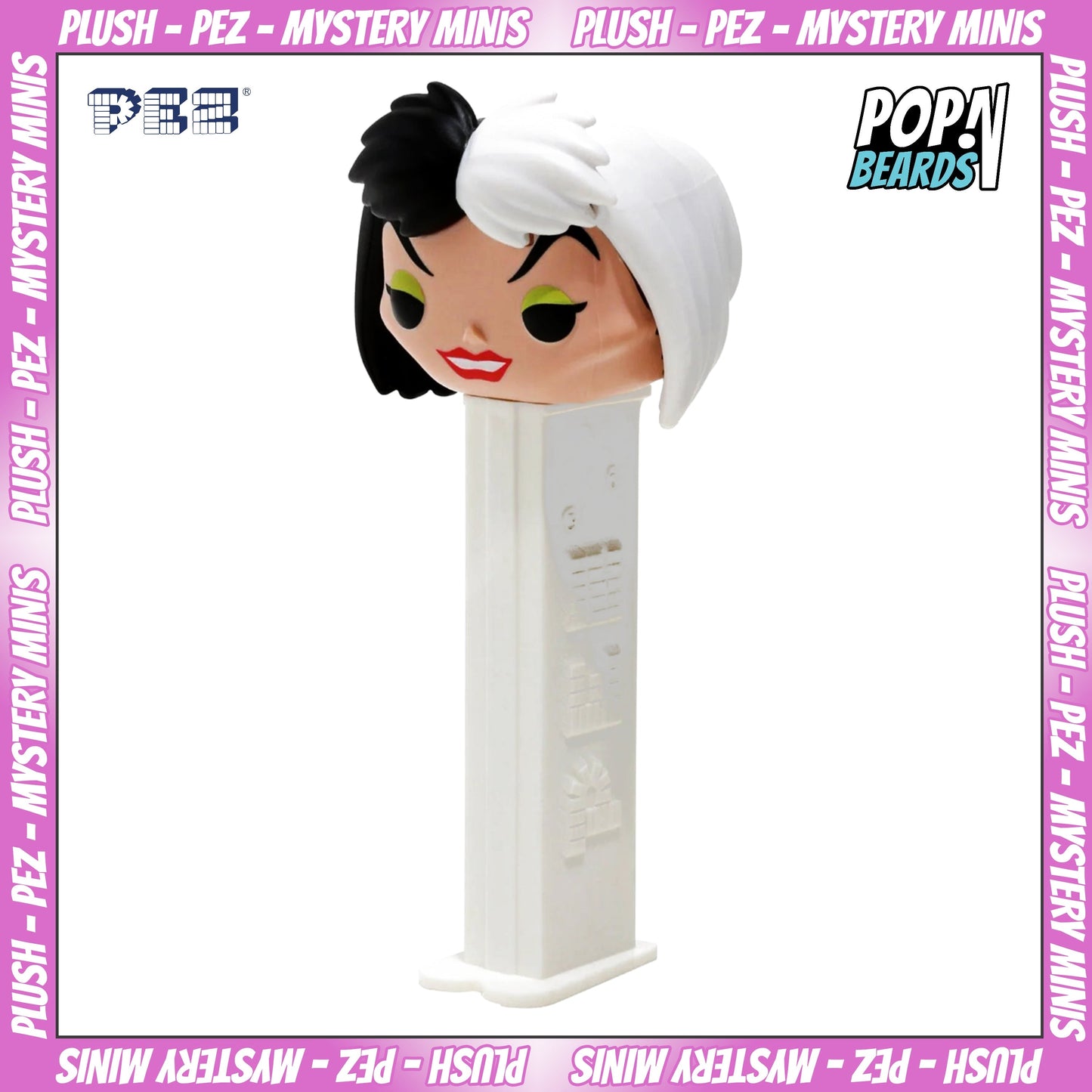 POP! PEZ: Disney (101 Dalmatians), Cruella De Vil (WHT)