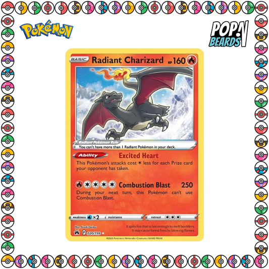 PCG: 020/159 CRZ, Radiant Charizard (Holo Foil)