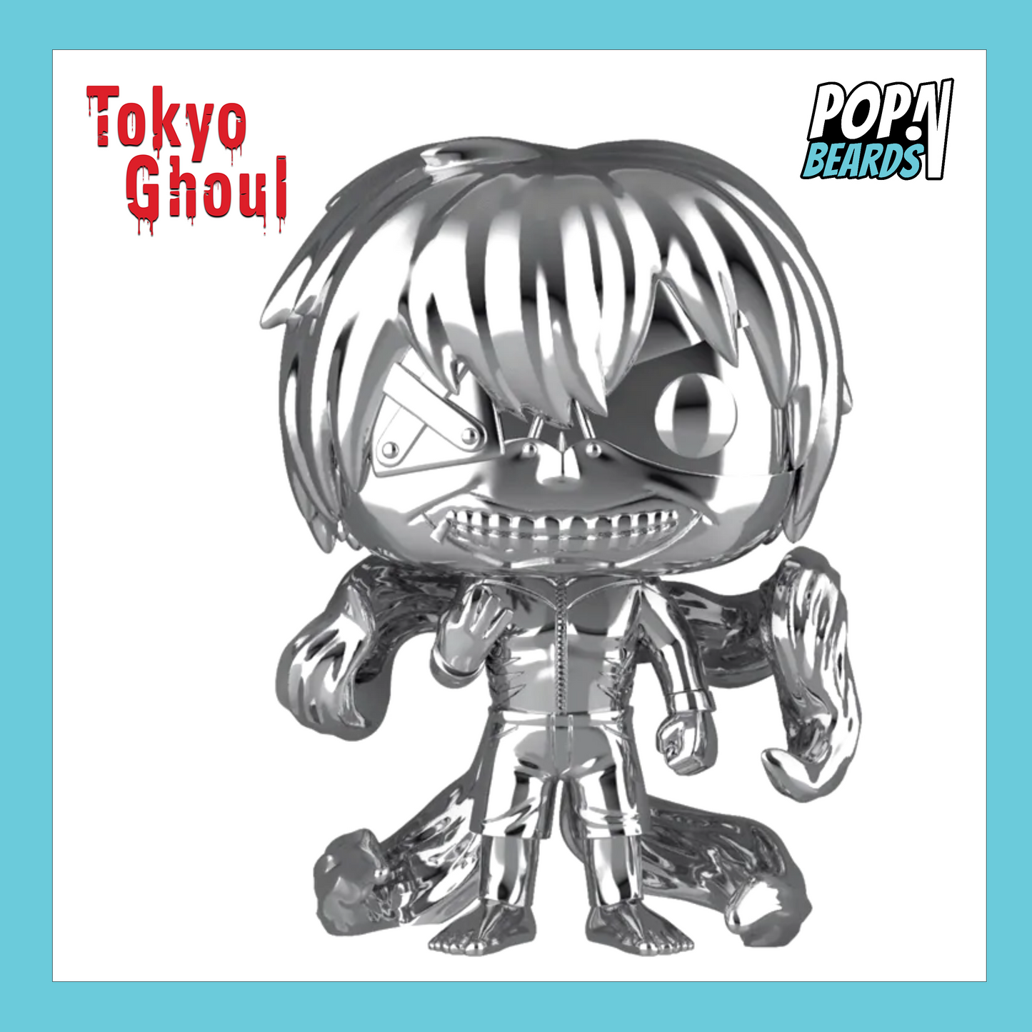 POP! Animation: 61 Tokyo Ghoul, Ken Kaneki (Silver CRM)