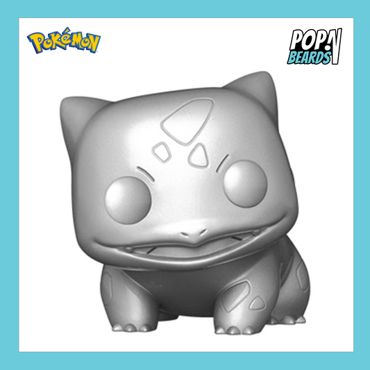 POP! Games: 453 Pokemon, Bulbasaur (Silver) (MT) (S6)