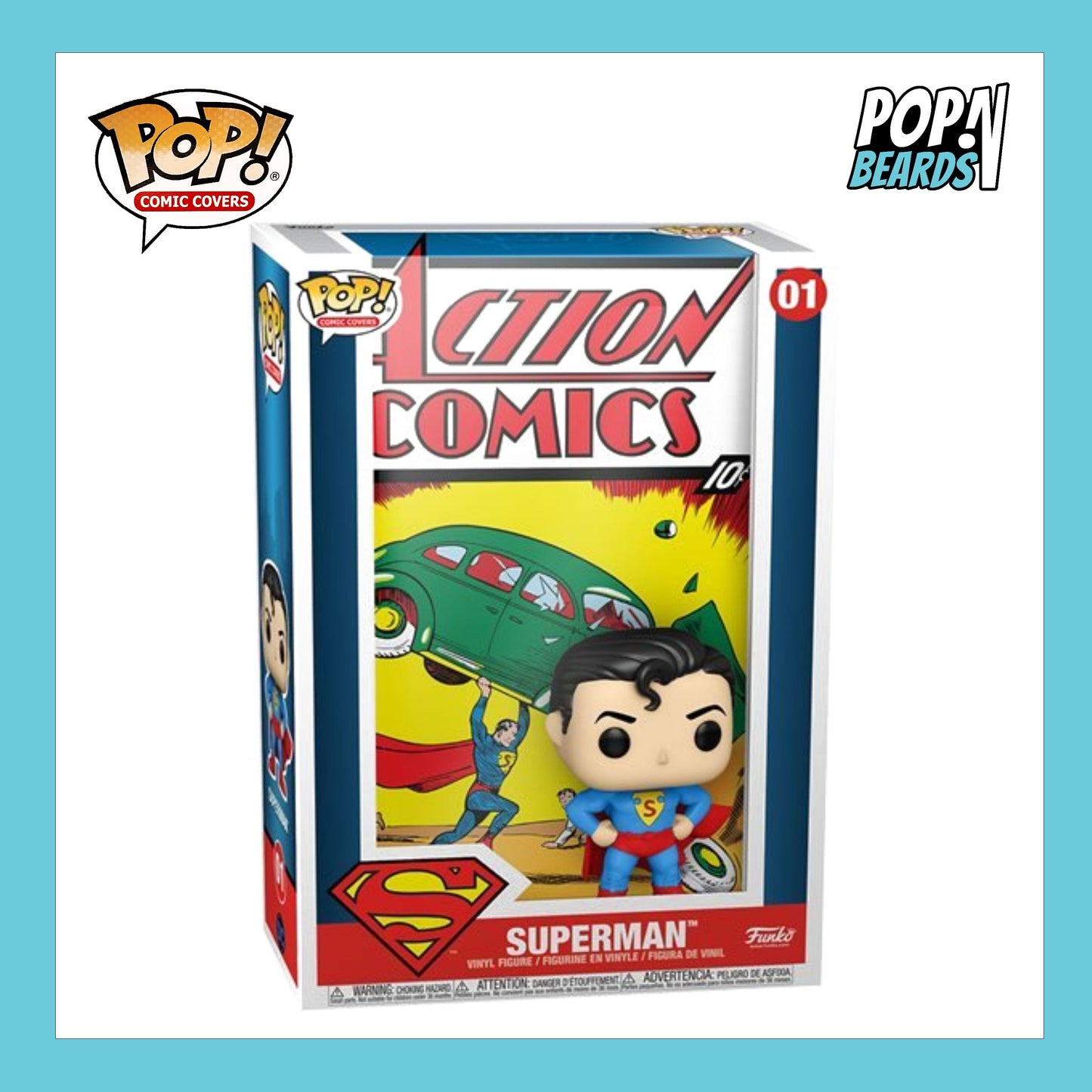 POP! Comic Covers: 01 DC, Superman Action Comic