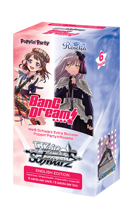 Weiss Schwarz: Poppin' Party x Roselia Extra Booster Box