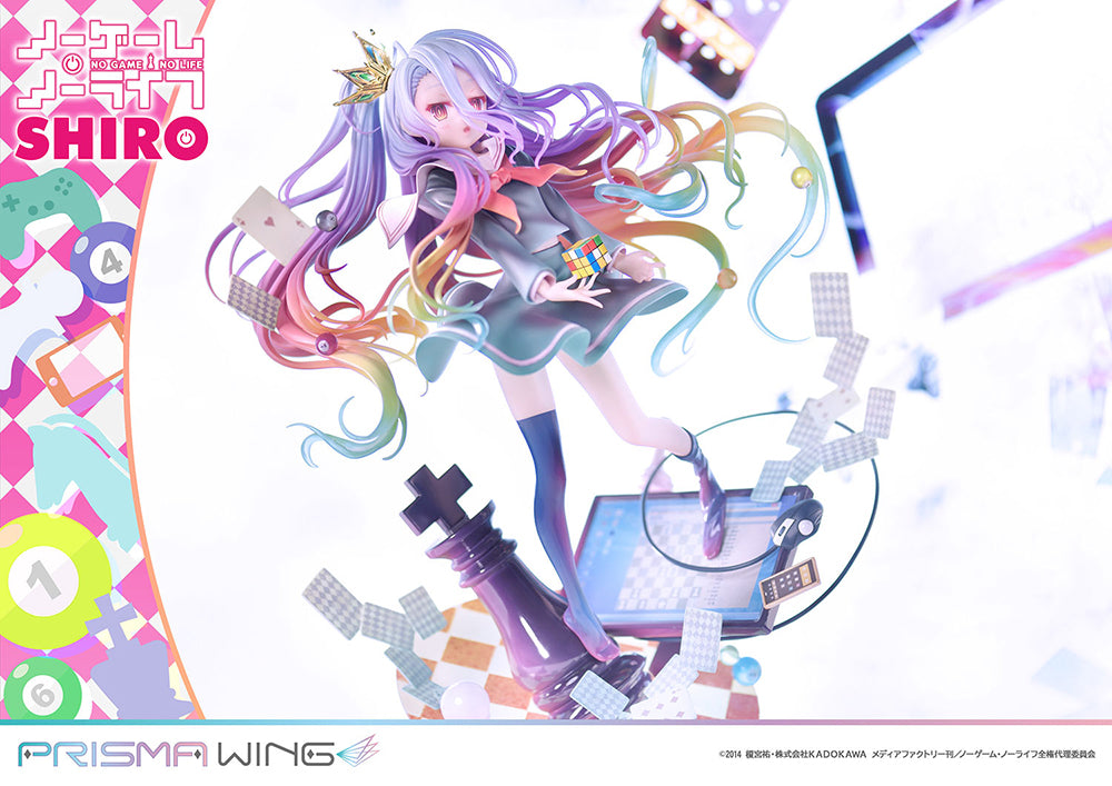 No Game No Life - Shiro 1/7 Scale Figure (Prisma Wing Ver.)