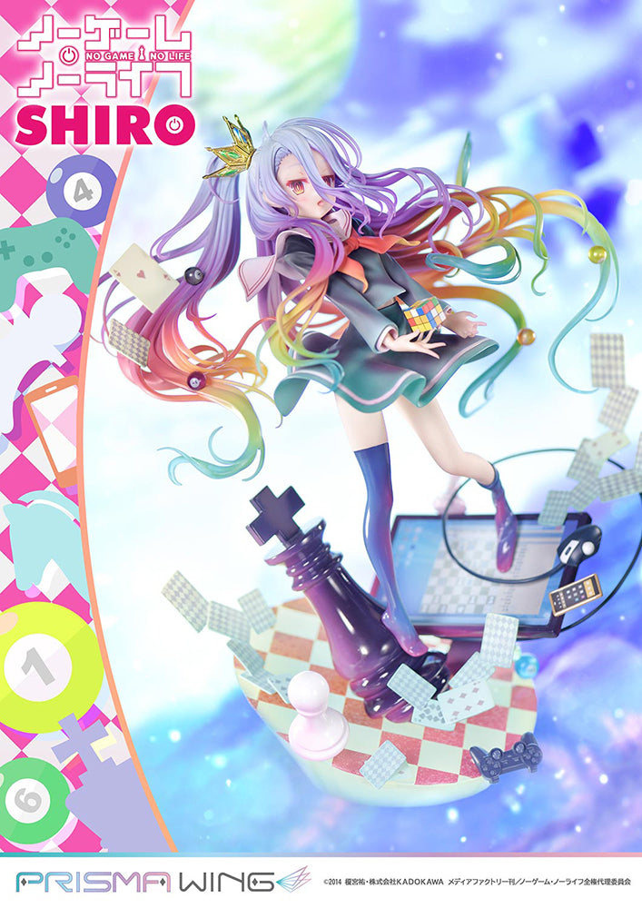 No Game No Life - Shiro 1/7 Scale Figure (Prisma Wing Ver.)