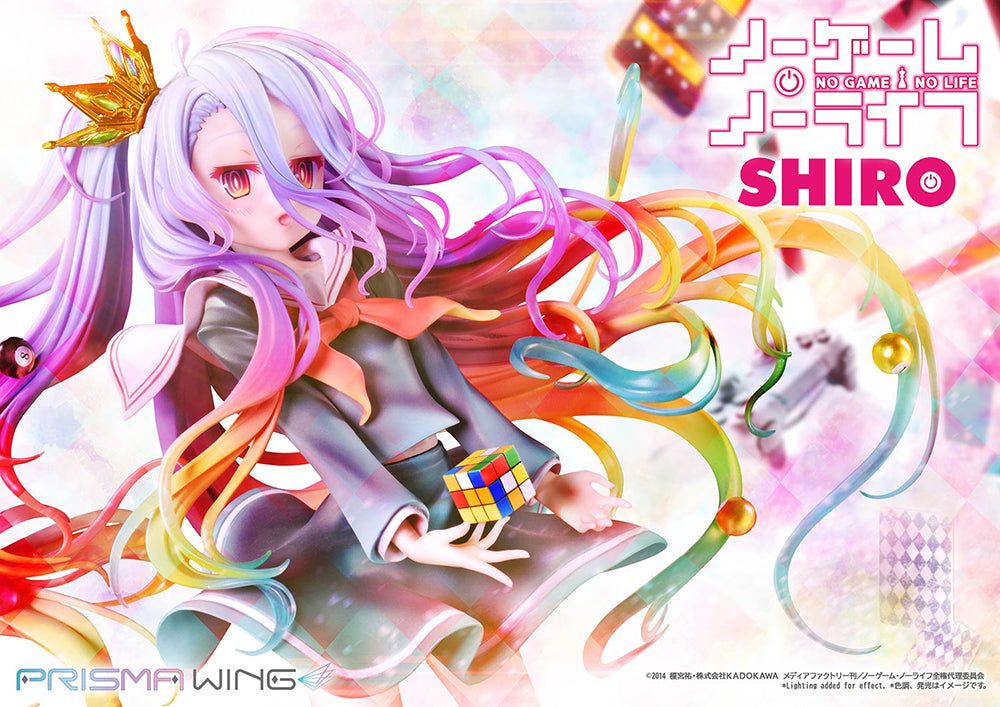 No Game No Life - Shiro 1/7 Scale Figure (Prisma Wing Ver.)