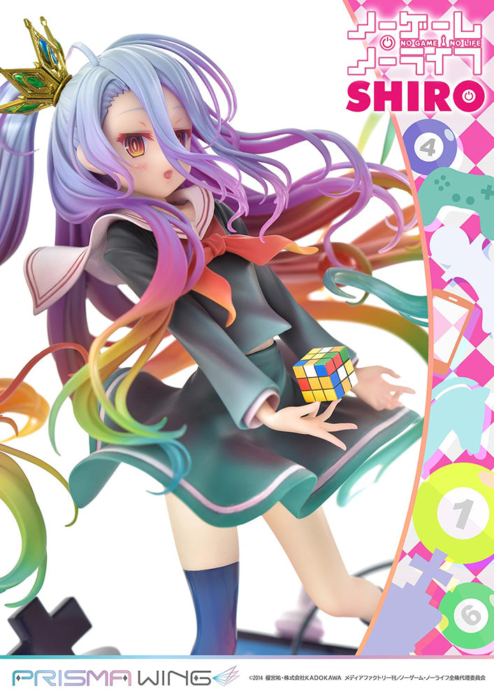 No Game No Life - Shiro 1/7 Scale Figure (Prisma Wing Ver.)