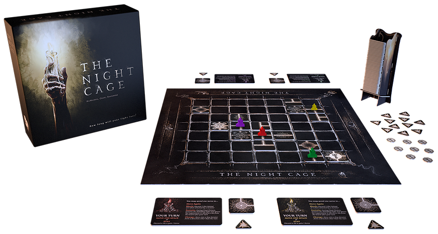 The Night Cage - Deluxe Edition with Neoprene Game Mat