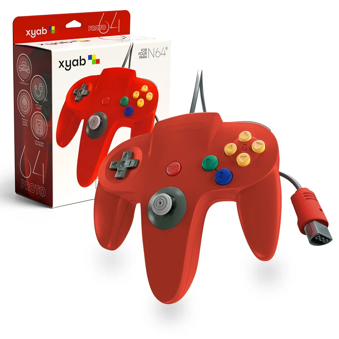 Wired Controller Compatible With N64 (XYAB)