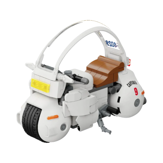 Dragon Ball Bulma's Motorcycle Building Blocks Set - 213 Piece Model Kit