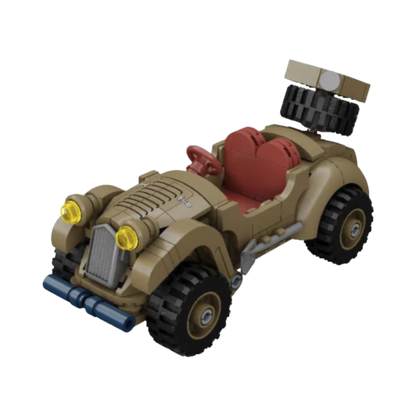 Dragon Ball Yamcha's Car Building Blocks Set - 203 Piece Model Kit