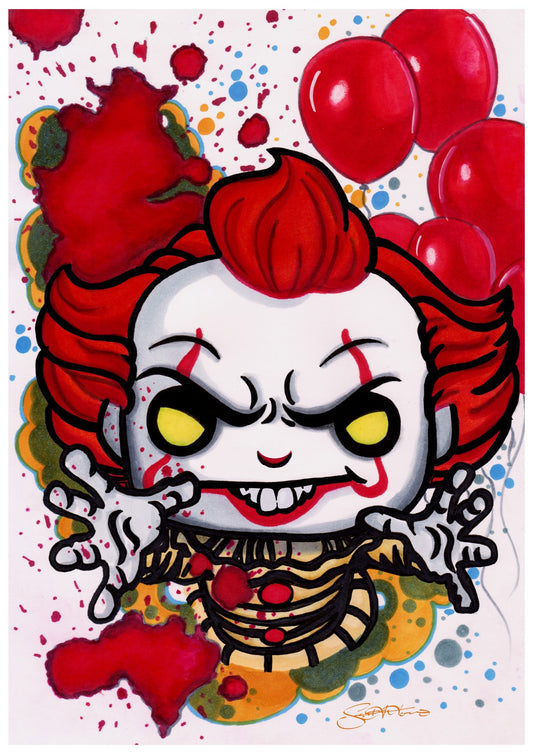 Scoots: Prints (IT), Pennywise