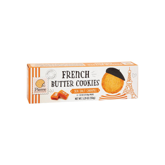 Pierre Biscuiterie Butter Cookies With Sea Salt Caramel (France)