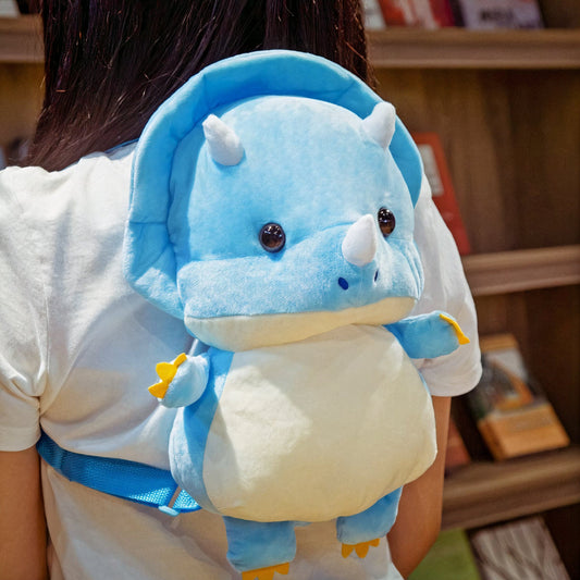 Plumpy Dinosaur Plush Backpack