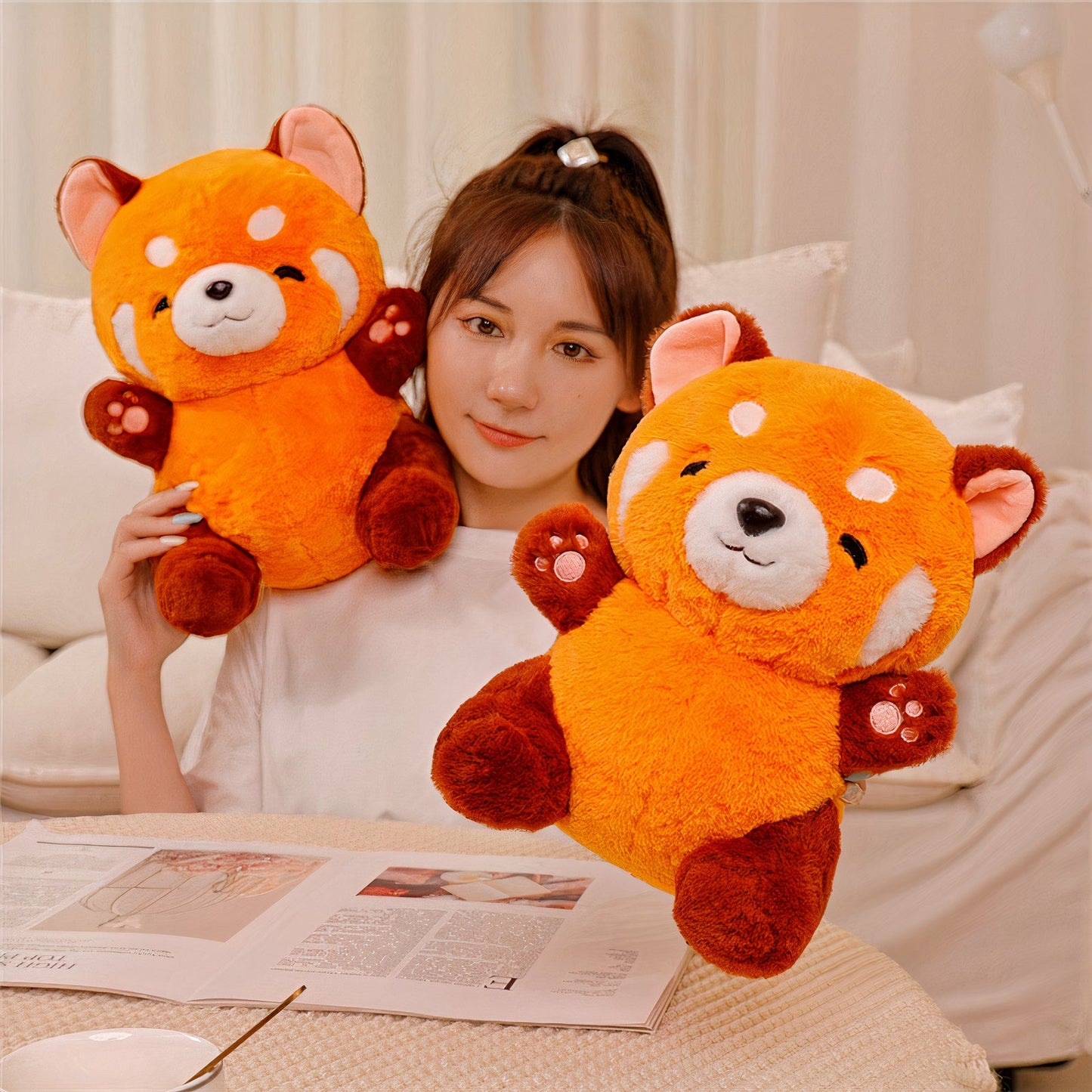 Plumpy Heavenly Sonya the Red Panda Plushie