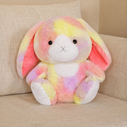 Plumpy Hopper the Colorful Bunny Plushie