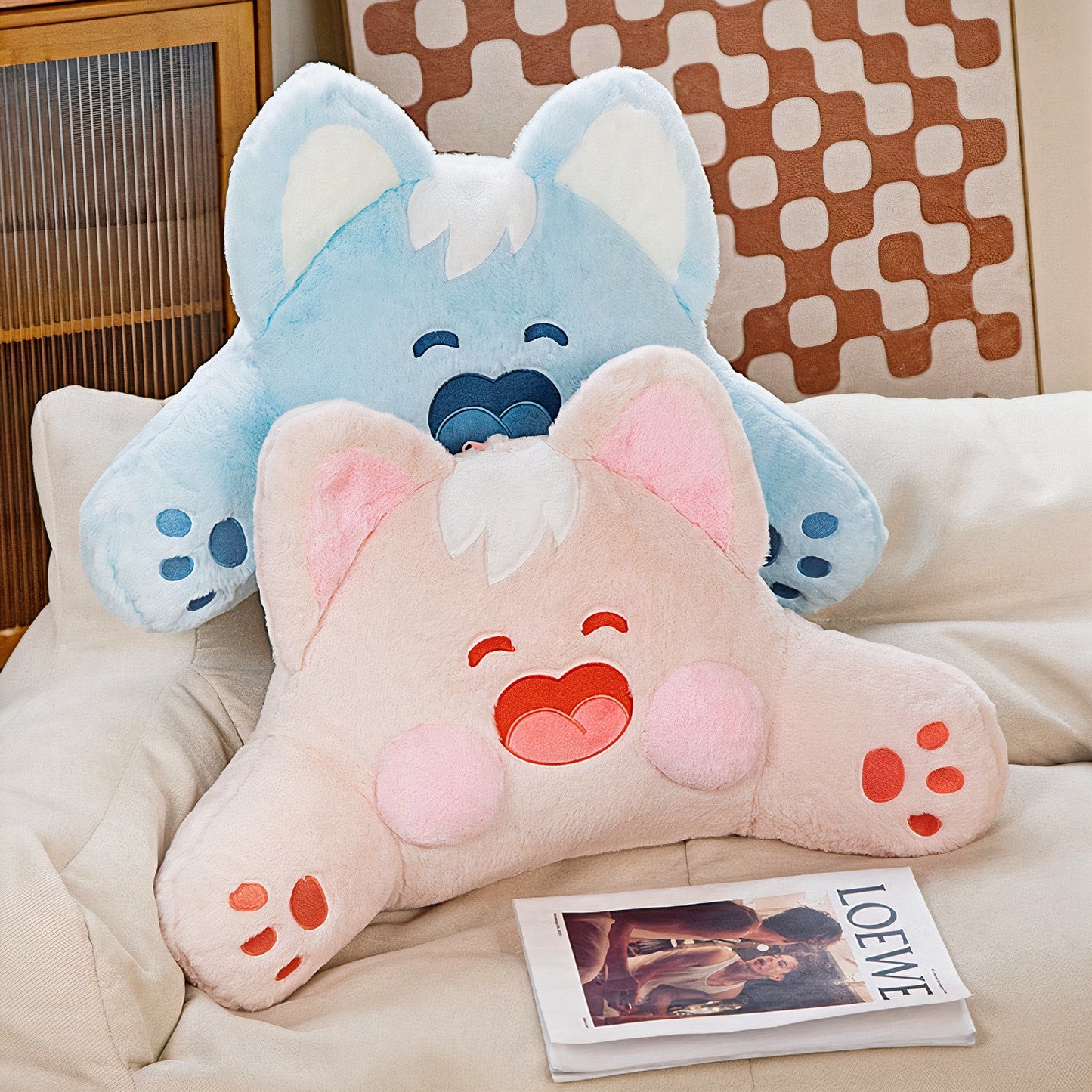 Plumpy Kawaii Cat Cushion Plushie