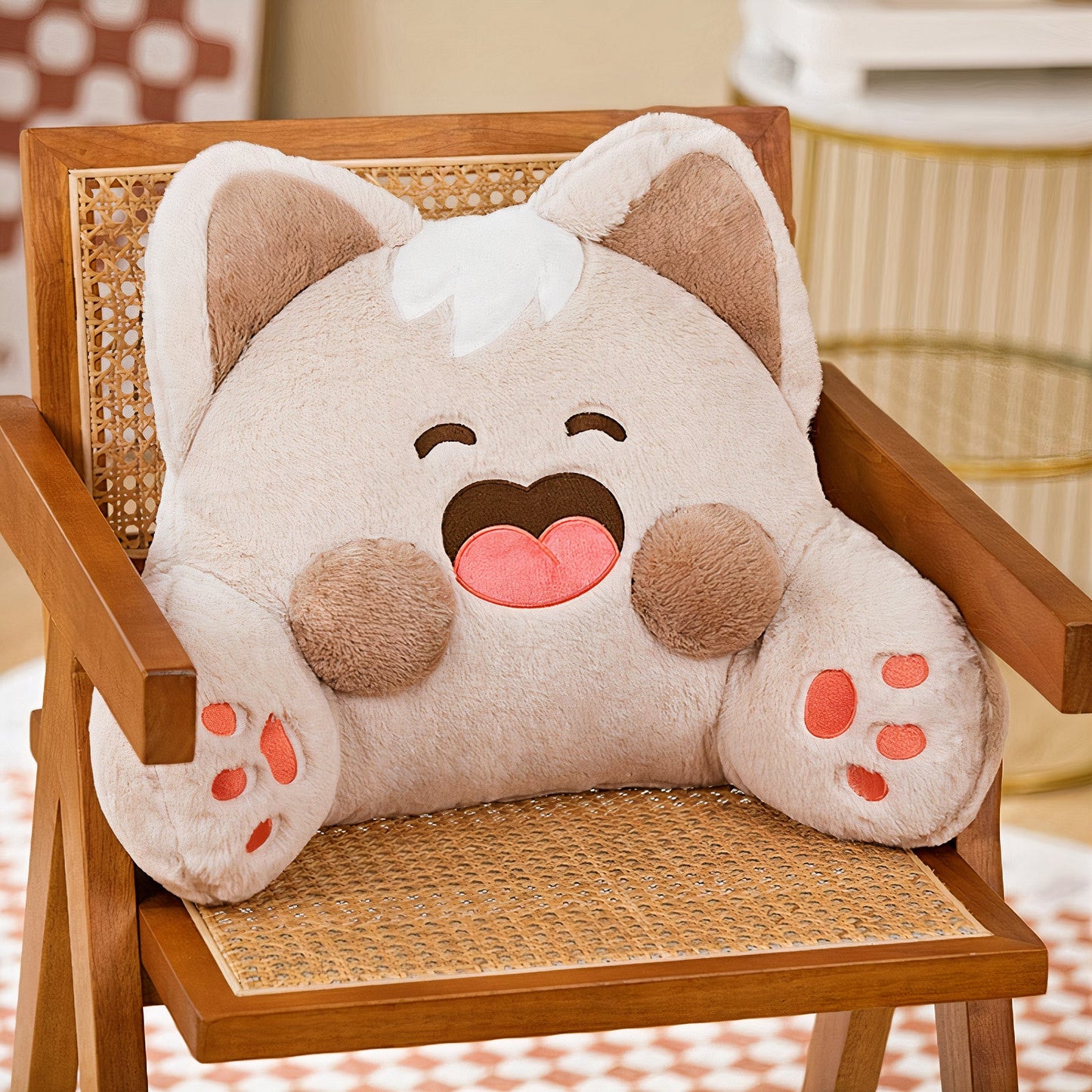 Plumpy Kawaii Cat Cushion Plushie