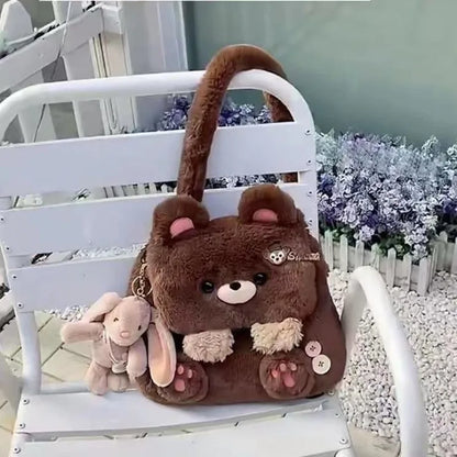 Plush Teddy Bear Bag