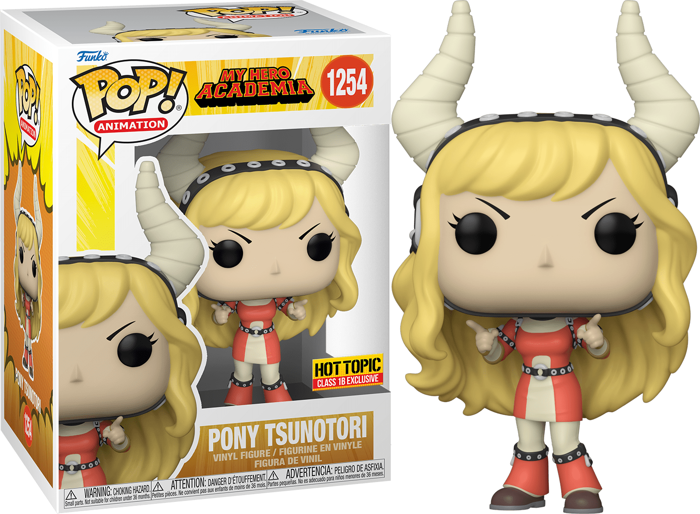 POP! Animation: 1254 MHA, Pony Tsunotori Exclusive