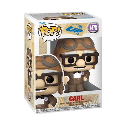 Funko POP! Up - Carl in Aviator Hat Vinyl Figure #1478