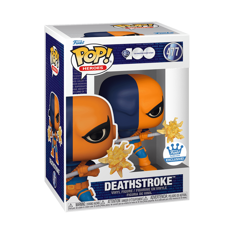 POP! Heroes: 477 WB 100, Deathstroke Exclusive