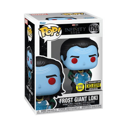 POP! Marvel: 1269 Infinity Saga, Frost Giant Loki (GITD) Exclusive