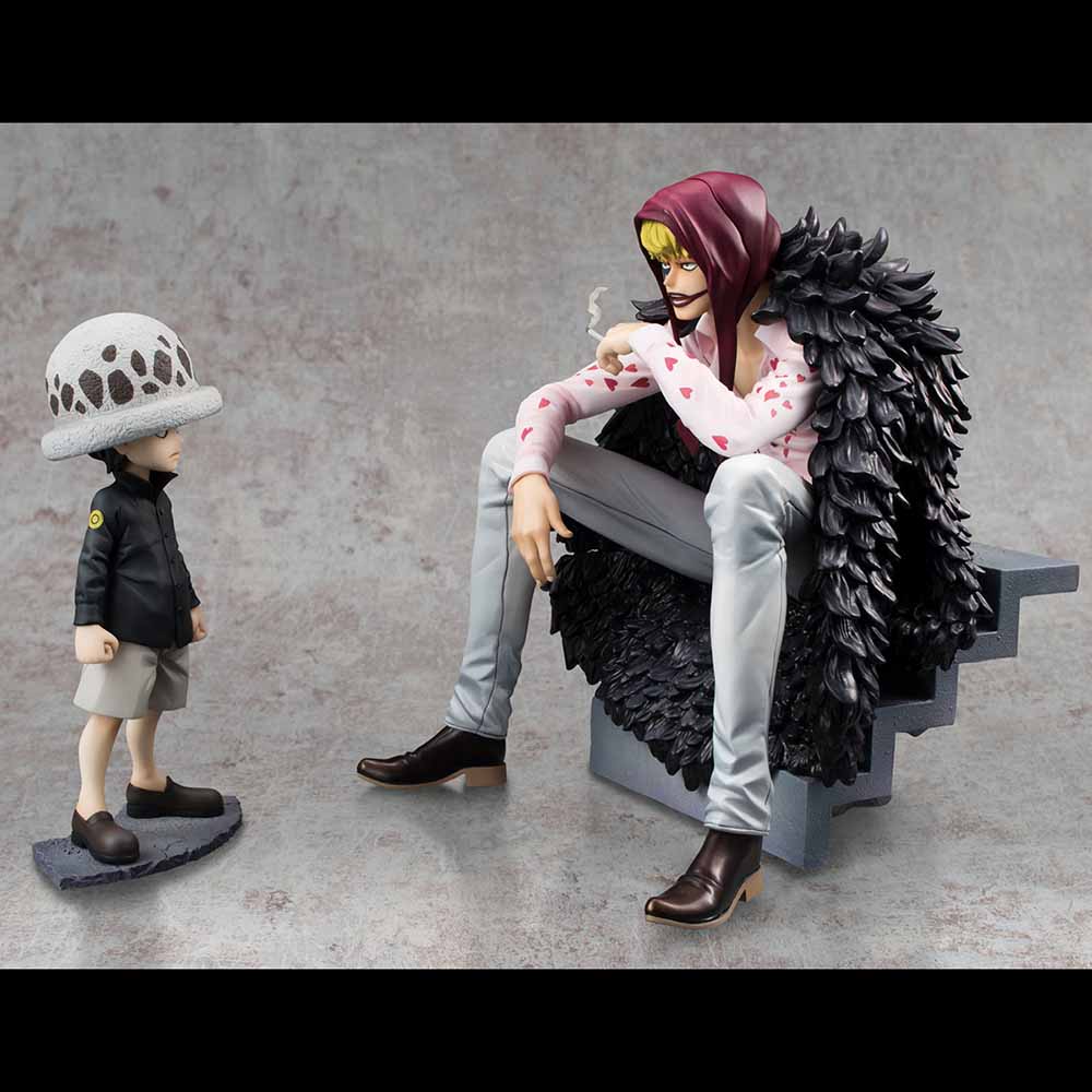 Corazon & Law One Piece Portrait of Pirates Limited Edition Figure