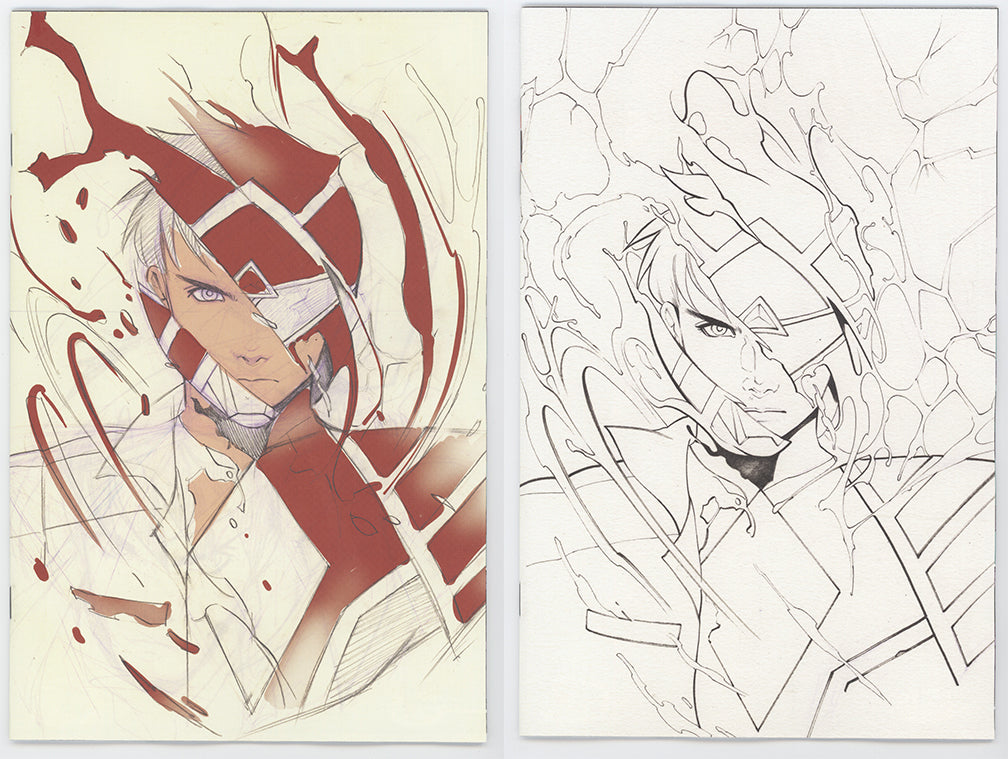 Power Rangers #1 Peach Momoko Virgin Color Splash Sketch Variant (C: 1-0-0) (11/11/2020) Boom