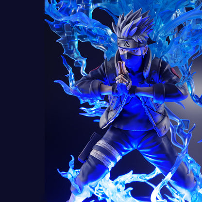 Kakashi Hatake Susano Ver Naruto Shippuden Precious GEM Series Figure With LED Base