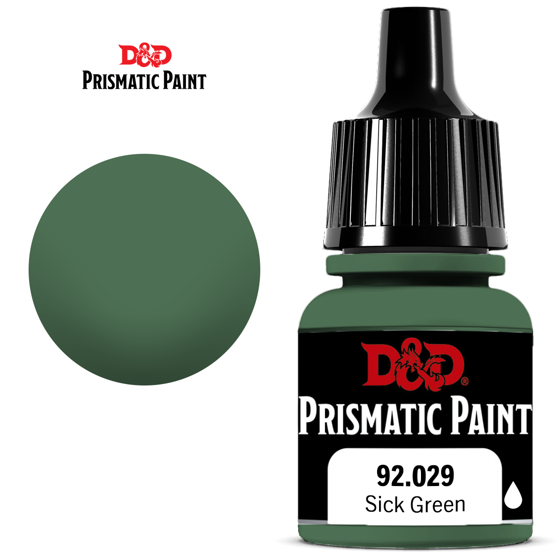 D&D Prismatic Paint: Frameworks - Sick Green