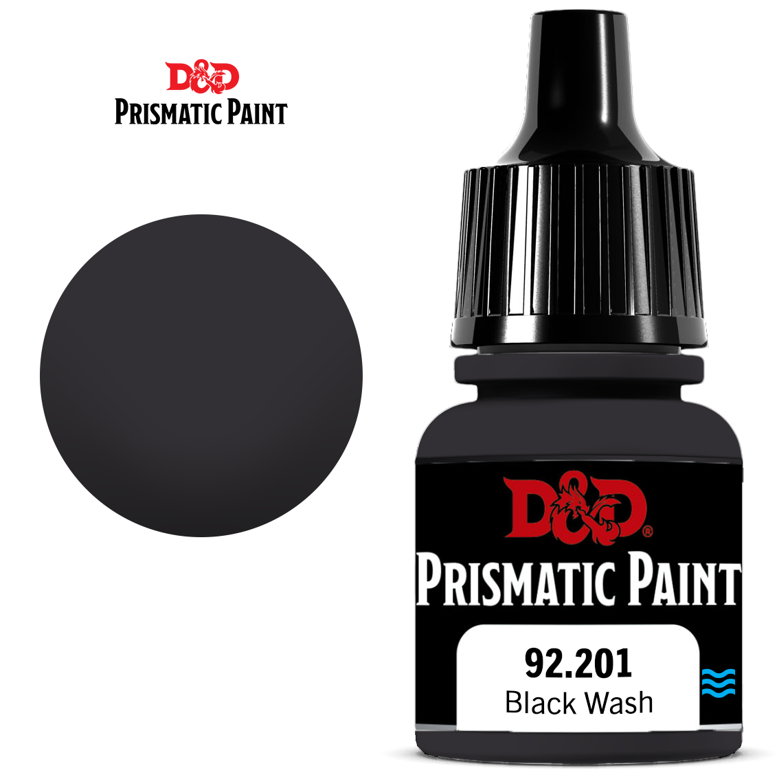 D&D Prismatic Paint: Black Wash