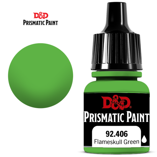 D&D Prismatic Paint: Flameskull Green