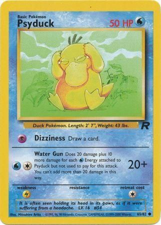 PCG: 065/082 Team Rocket, Psyduck