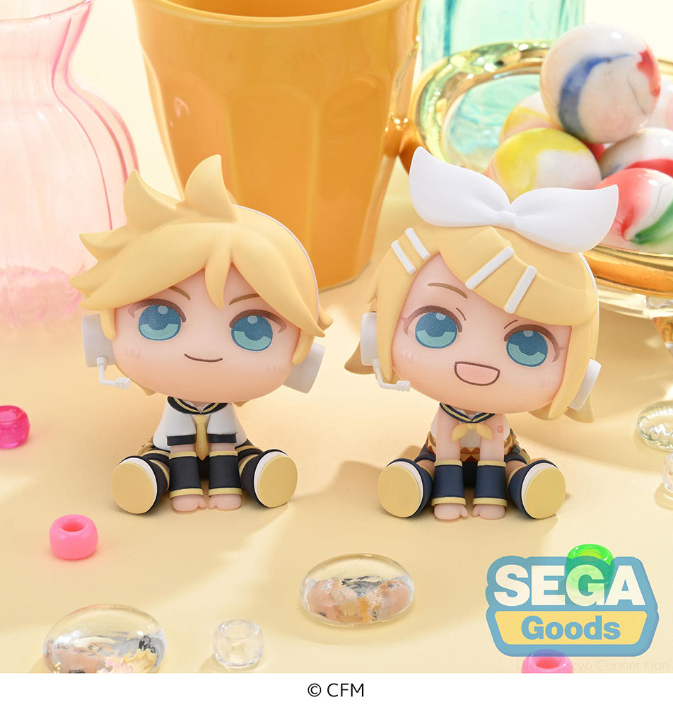 QyuruMe "Hatsune Miku" Series Mini Figure "Kagamine Rin & Kagamine Len" (EX)