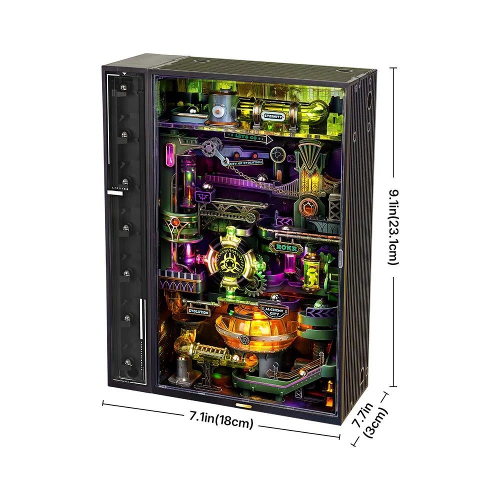 ROKR Alchemy City Marble Run Mechanical 3D Puzzle