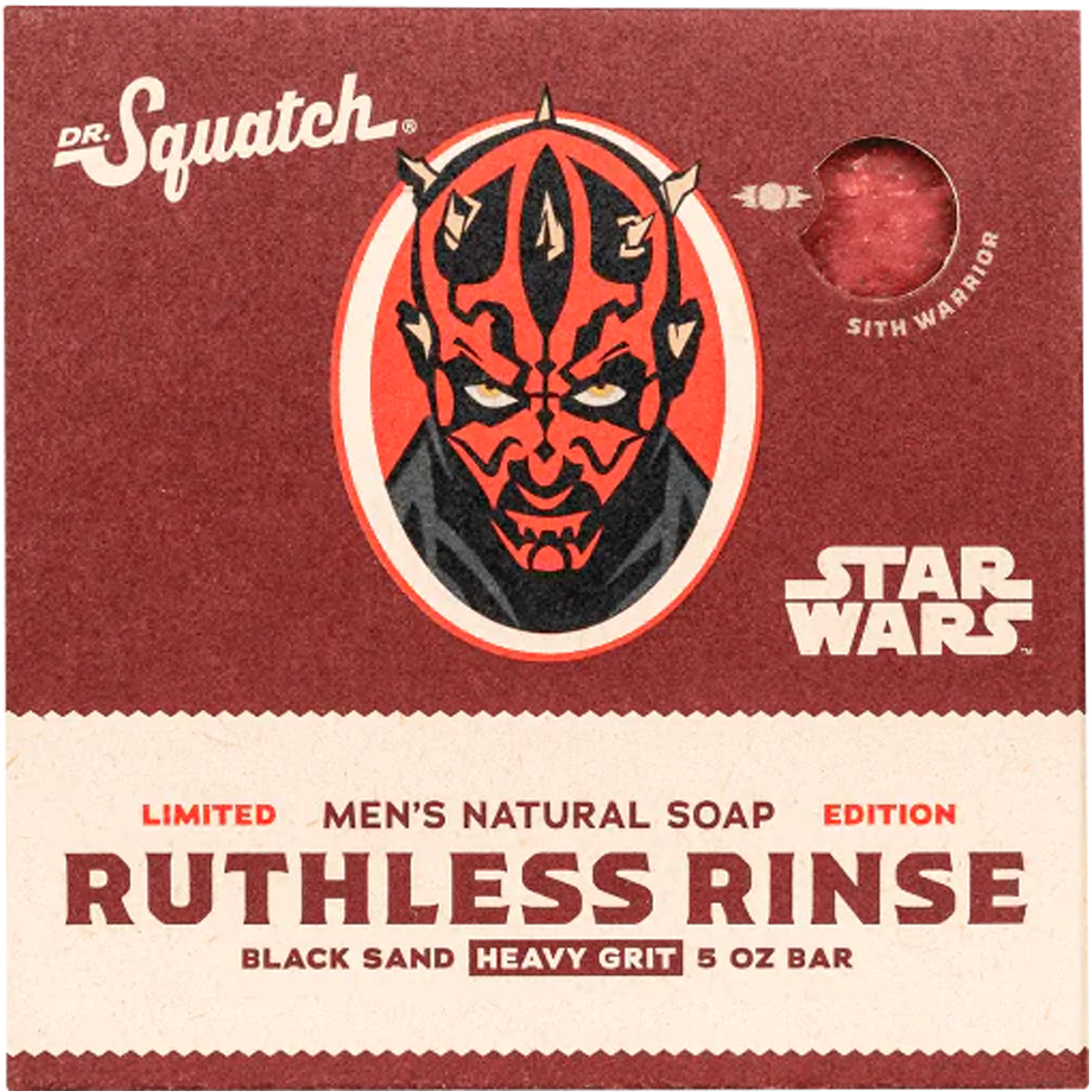 Dr. Squatch: Bar Soap, Star Wars (Ruthless Rinse)