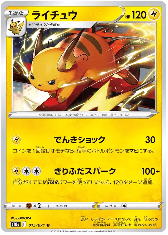 Raichu (015/071) [Dark Phantasma]