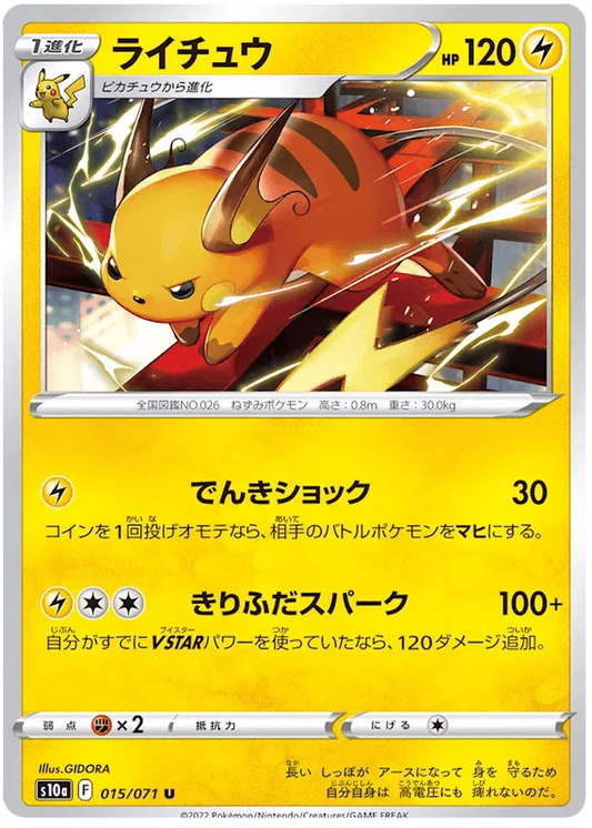 Raichu (015/071) [Dark Phantasma]