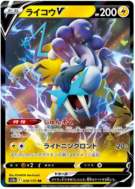 Raikou V (038/172) [VSTAR Universe]