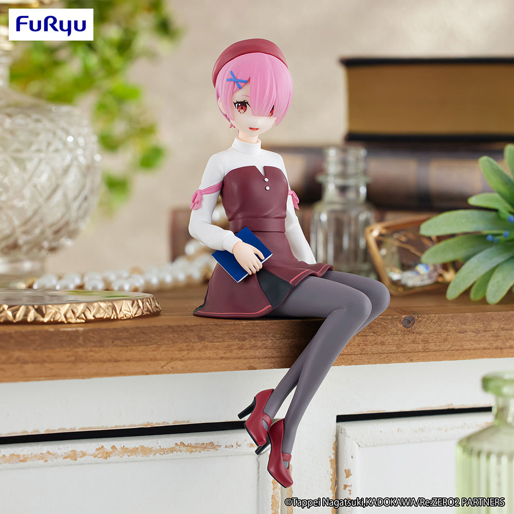 Re:ZERO Starting Life in Another World Noodle Stopper Figure Ram Book Girl ver.