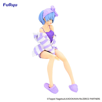 Re:ZERO Starting Life in Another World Noodle Stopper Figure Rem Room Wear Purple Color ver.