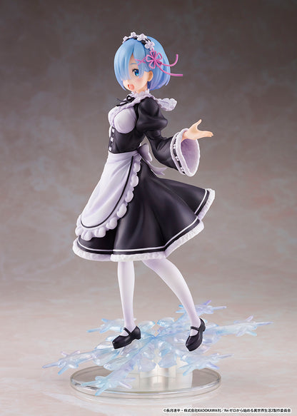 Re:Zero Starting Life in Another World AMP Figure - Rem (Winter Maid Image Ver.)