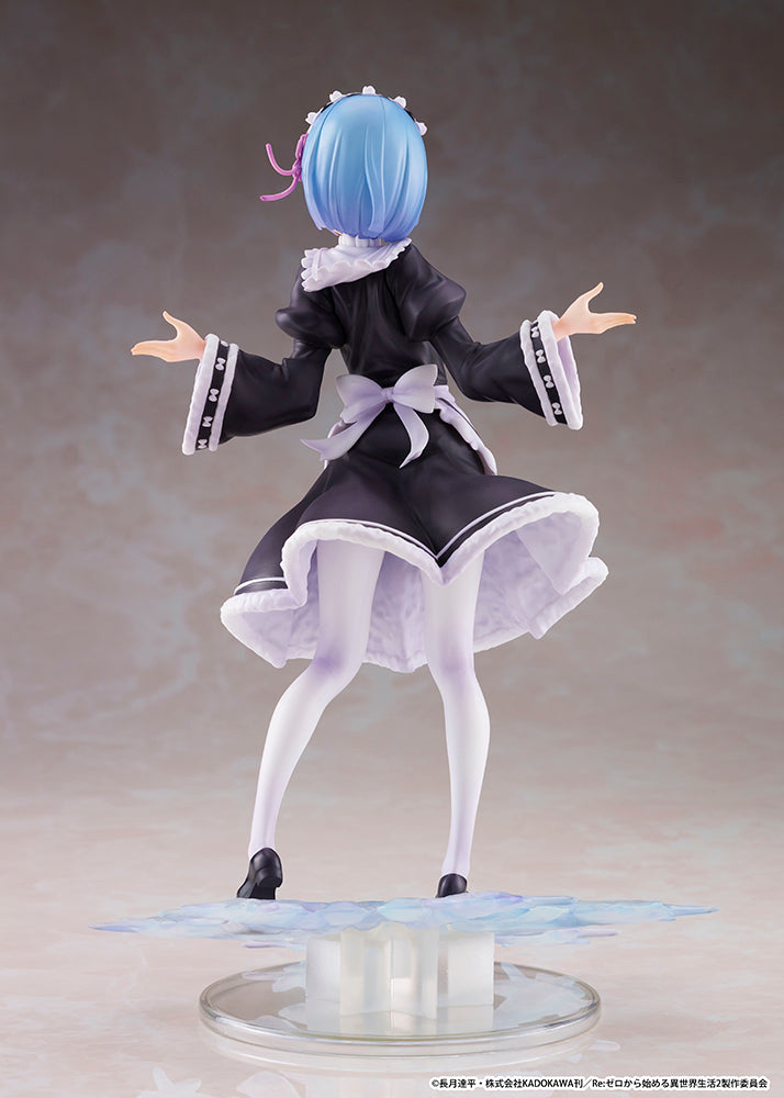 Re:Zero Starting Life in Another World AMP Figure - Rem (Winter Maid Image Ver.)