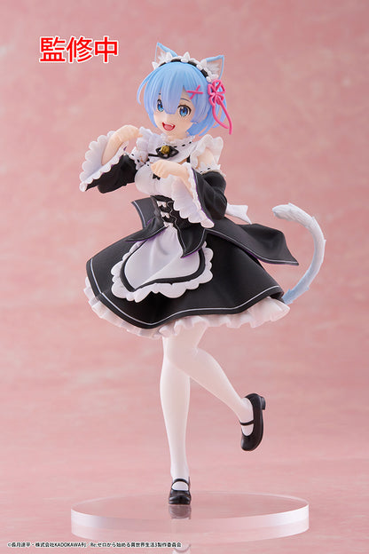 Re:Zero Starting Life in Another World Coreful Figure - Rem (Cat Maid Ver.)