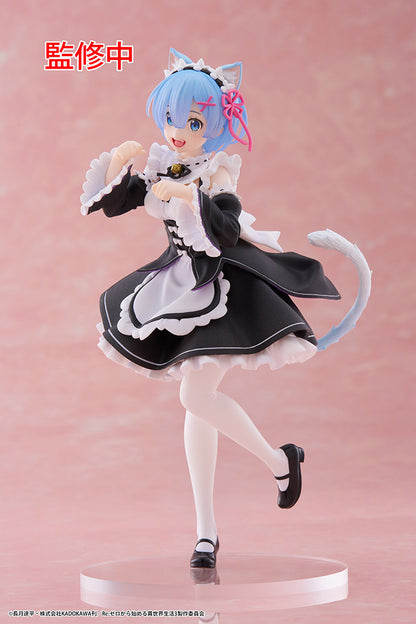 Re:Zero Starting Life in Another World Coreful Figure - Rem (Cat Maid Ver.)