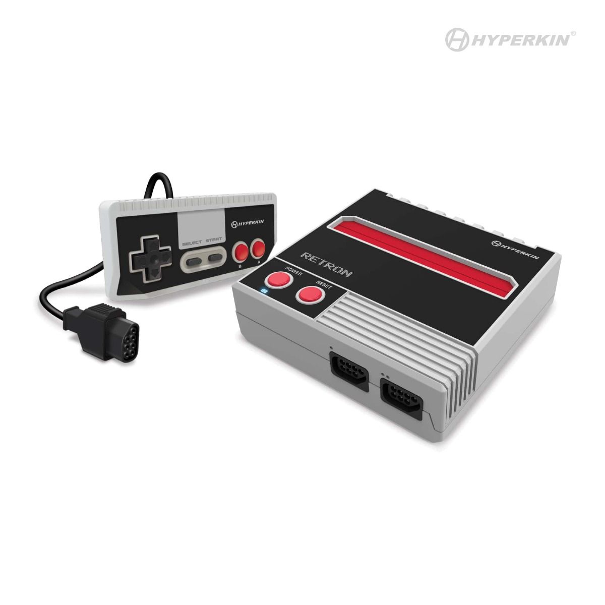 RetroN 1 AV Gaming Console Compatible With NES® (Gray)